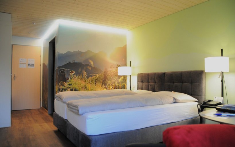 Neues Designzimmer im Hotel Alpina