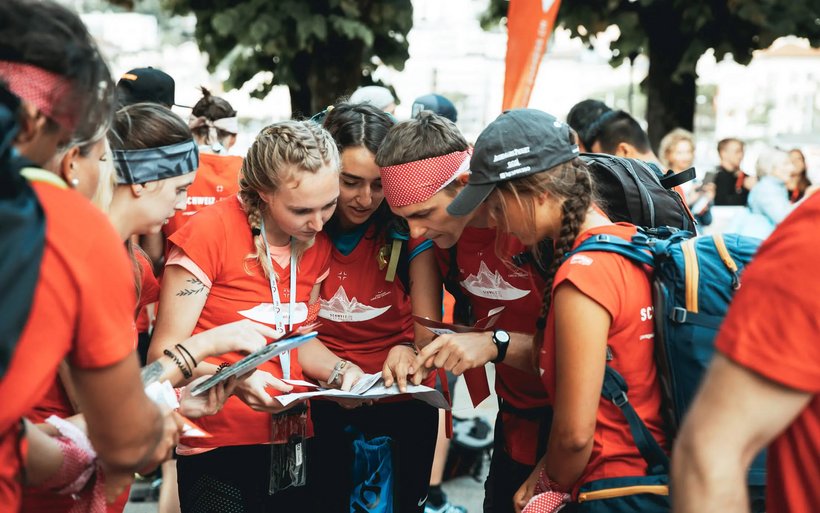 équipe participant au Schweiz Express 