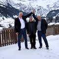 BAAG-Verwaltungsratspräsident René Müller, flankiert von Noch-Direktor, Markus  Hostettler (r.) und dem designierten Geschäftsführer, Nicolas Vauclair.