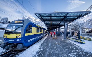 Eröffnung des Bahnhof Grindelwald