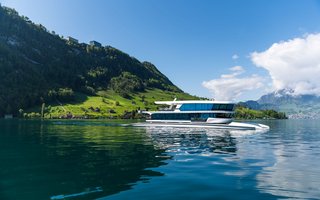 Das Motorschiff Bürgenstock hat ein hybrides Energie- und Antriebssystem.