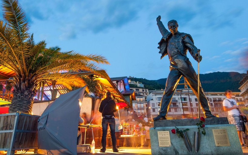 La statue de Freddie Mercury