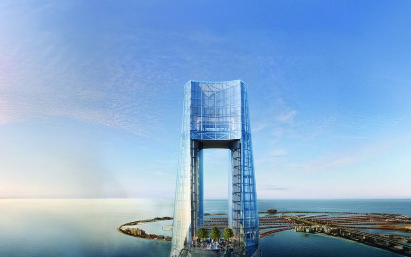 Aussenansicht des Ciel Dubai Marina