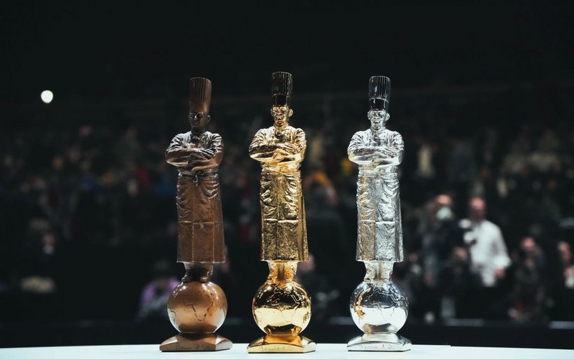 Pokale in Bocuse-Form