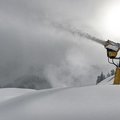Schneekanone von Technoalpin im Einsatz