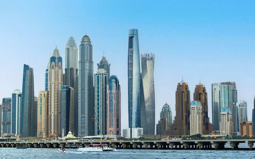 Aussenansicht des Ciel Dubai Marina
