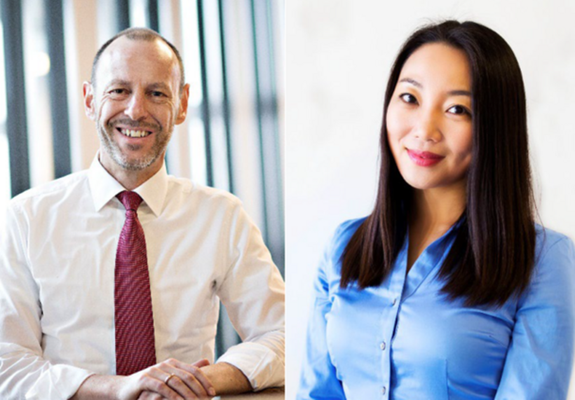 Urs Achermann et Joy Chen