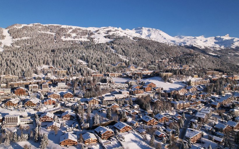 Crans-Montana im Winter