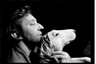 serge gainsbourg et son chien