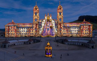 Visualisierung der Leuchtershow