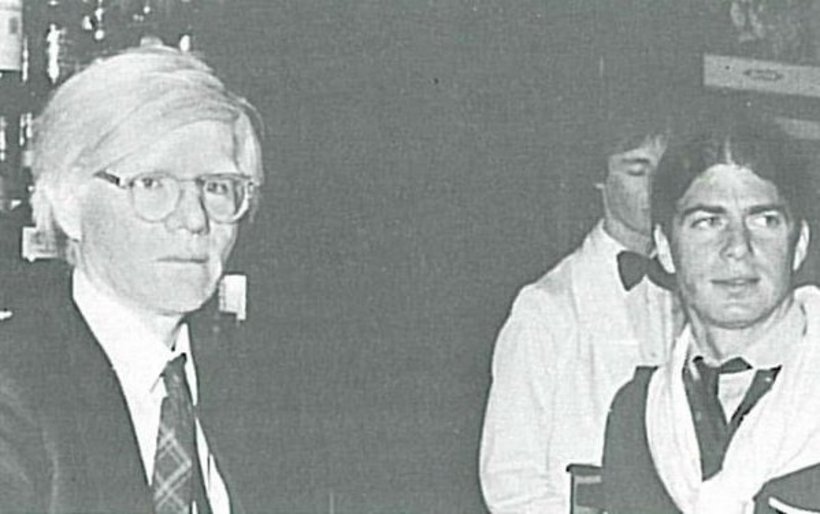 deux grands artiste au bar du Richemond